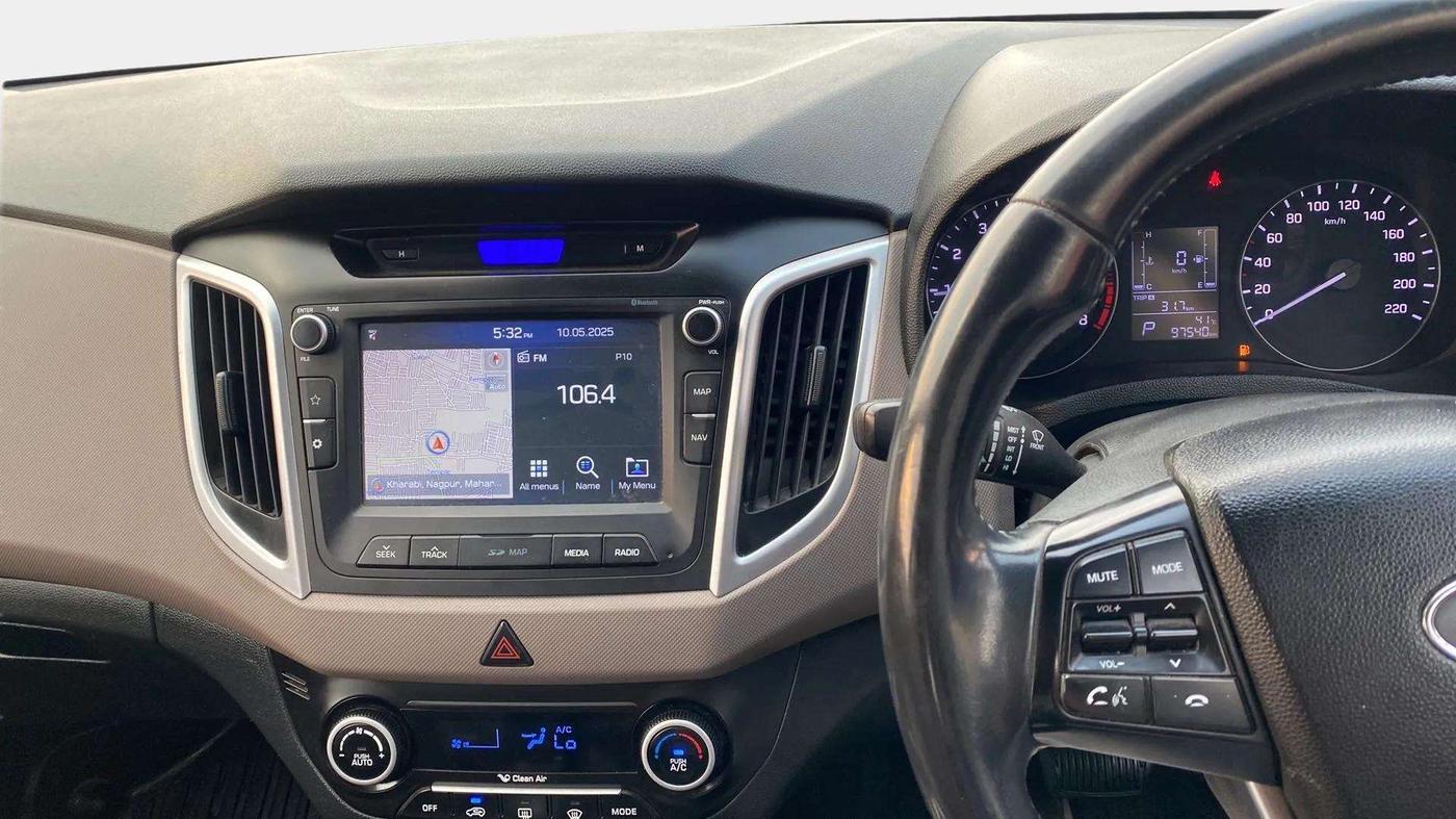 2018 Hyundai Creta SX AT 1.6 PETROL, Petrol, Automatic, 97,590 km, Air Conditioner