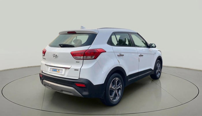 2018 Hyundai Creta SX AT 1.6 PETROL, Petrol, Automatic, 97,531 km, Right Back Diagonal