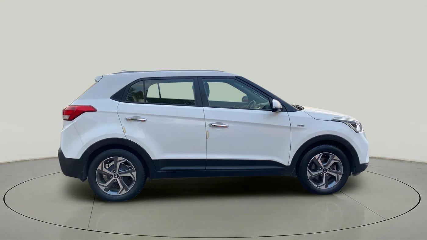 2018 Hyundai Creta SX AT 1.6 PETROL, Petrol, Automatic, 97,590 km, Right Side View