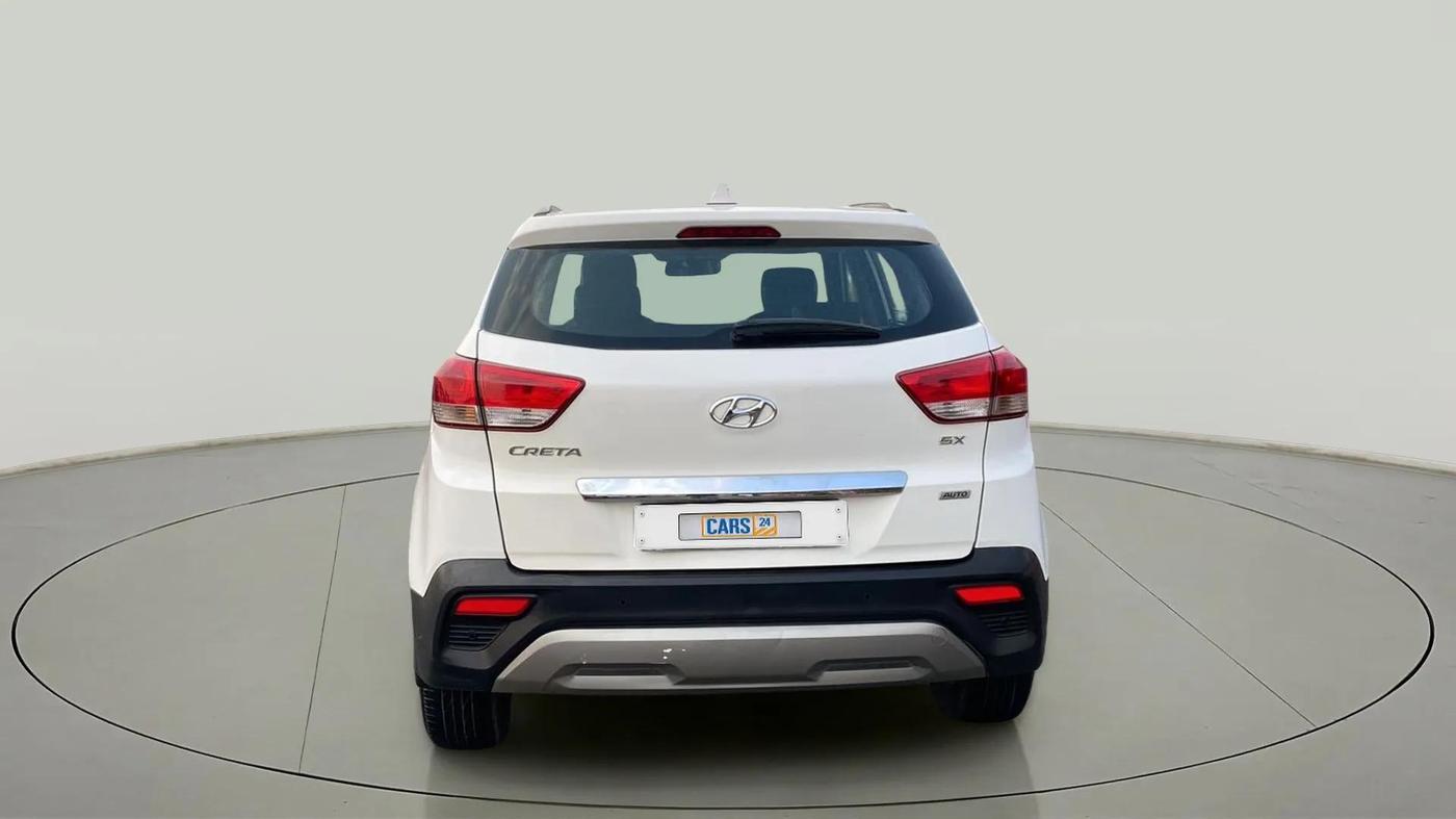 2018 Hyundai Creta SX AT 1.6 PETROL, Petrol, Automatic, 97,590 km, Back/Rear