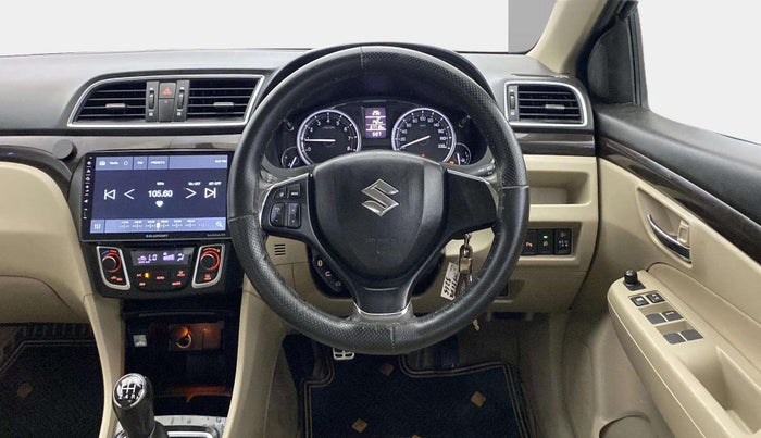 2018 Maruti Ciaz DELTA 1.4 MT PETROL, Petrol, Manual, 67,726 km, Steering Wheel Close Up