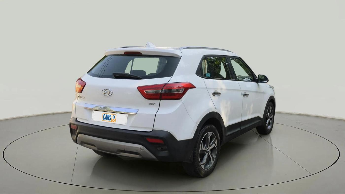 2019 Hyundai Creta SX (O) EXECUTIVE 1.6 DIESEL, Diesel, Manual, 85,096 km, Right Back Diagonal
