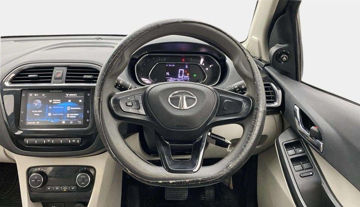 2022 Tata Tiago XZA PLUS PETROL, Petrol, Automatic, 47,680 km, Steering Wheel Close Up