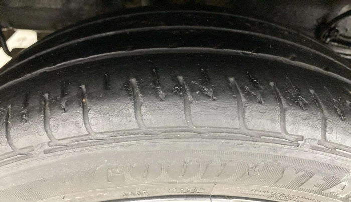 2022 Tata Tiago XZA PLUS PETROL, Petrol, Automatic, 47,680 km, Right Rear Tyre Tread