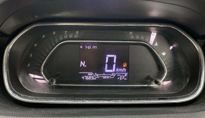 2022 Tata Tiago XZA PLUS PETROL, Petrol, Automatic, 47,680 km, Odometer Image