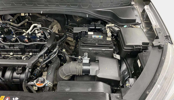 2021 KIA SONET HTE 1.2, Petrol, Manual, 22,821 km, Engine View - Left