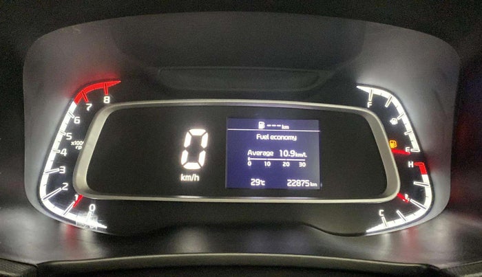 2021 KIA SONET HTE 1.2, Petrol, Manual, 22,821 km, Odometer Image