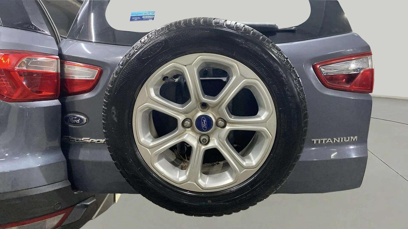 2018 Ford Ecosport TITANIUM + 1.5L PETROL AT, Petrol, Automatic, 74,286 km, Spare Tyre