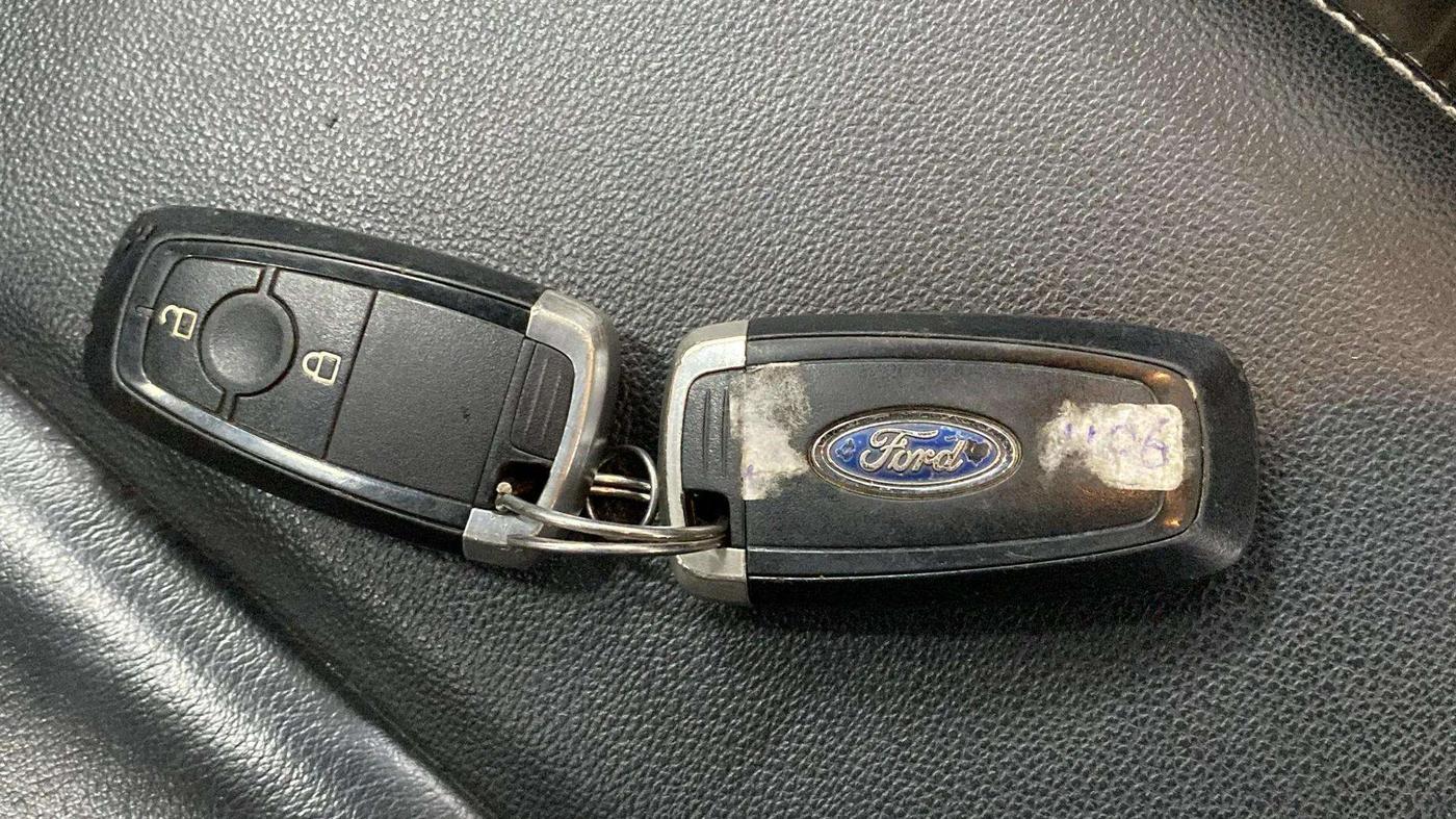 2018 Ford Ecosport TITANIUM + 1.5L PETROL AT, Petrol, Automatic, 74,286 km, Key Close Up