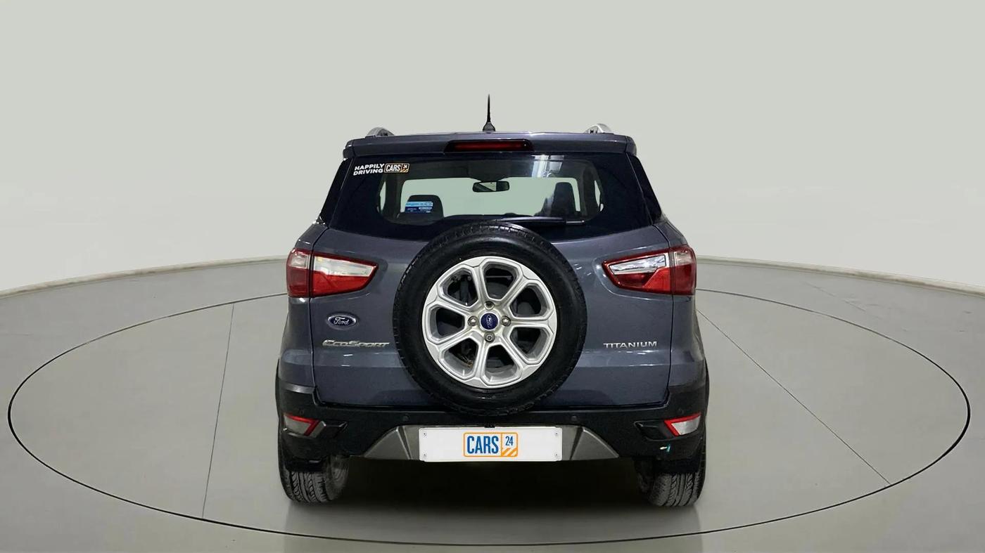 2018 Ford Ecosport TITANIUM + 1.5L PETROL AT, Petrol, Automatic, 74,286 km, Back/Rear