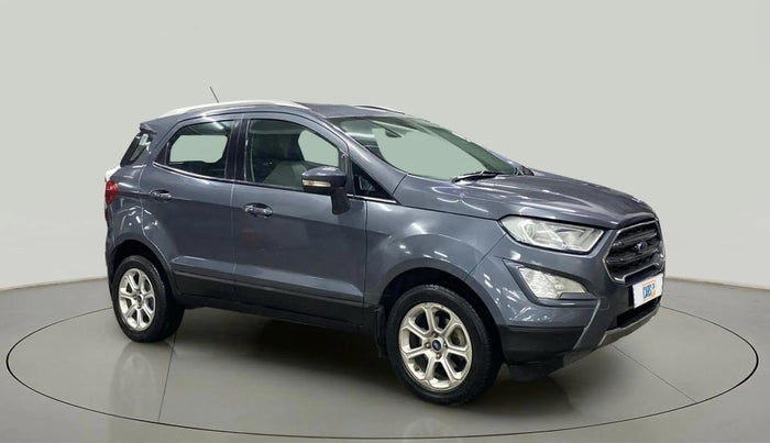 2018 Ford Ecosport TITANIUM + 1.5L PETROL AT, Petrol, Automatic, 73,977 km, Right Front Diagonal