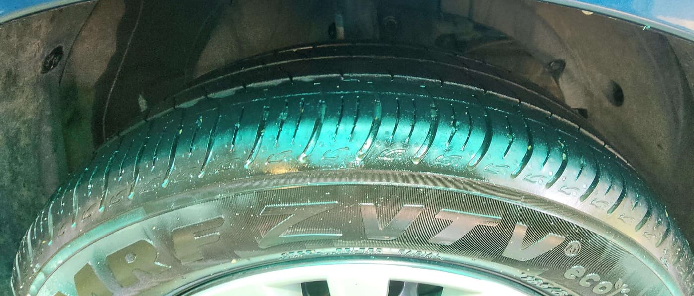 2021 Maruti Baleno DELTA PETROL 1.2, Petrol, Manual, 56,563 km, Right Front Tyre Tread