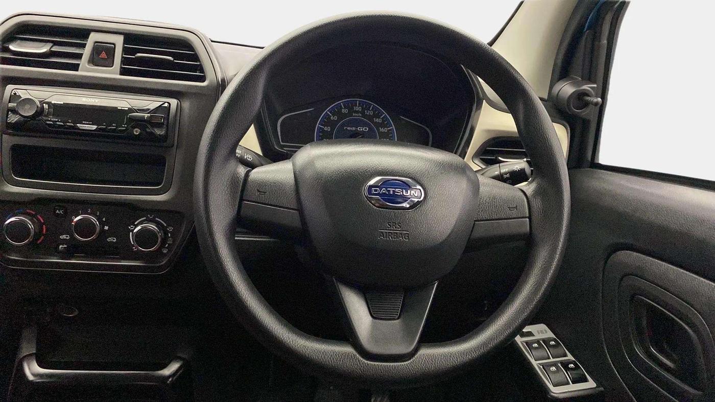 2021 Datsun Redi Go A, Petrol, Manual, 21,862 km, Steering Wheel Close Up