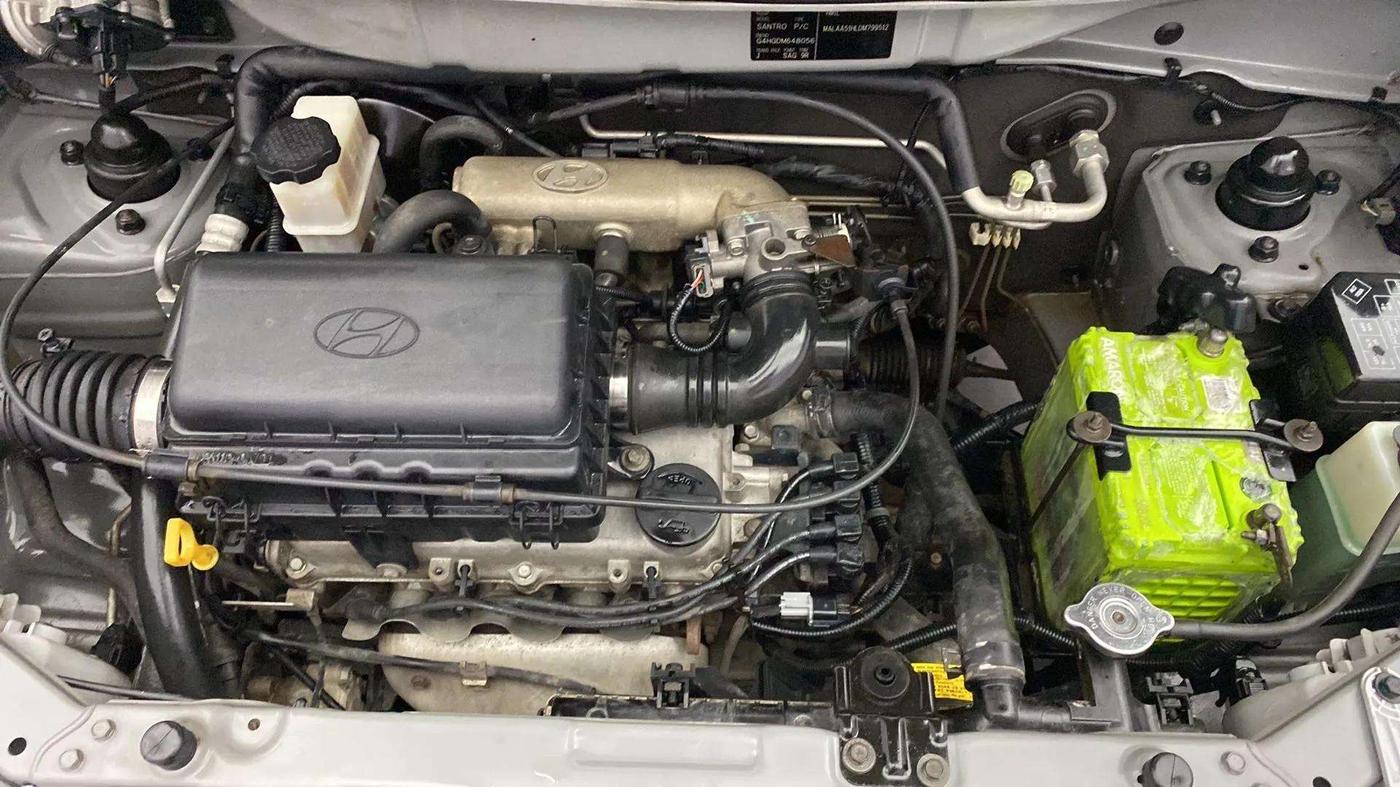 2013 Hyundai Santro Xing GLS PLUS AUDIO, Petrol, Manual, 35,031 km, Open Bonet