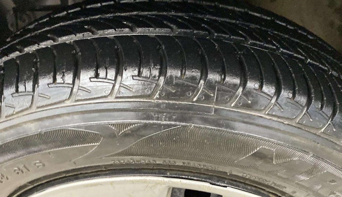 2019 Maruti New Wagon-R VXI 1.0, Petrol, Manual, 20,950 km, Left Rear Tyre Tread