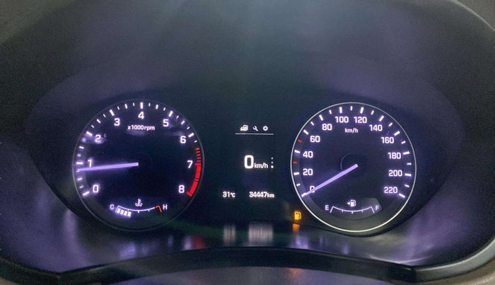 2015 Hyundai Elite i20 ASTA 1.2, Petrol, Manual, 34,431 km, Odometer Image
