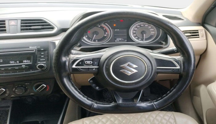 2020 Maruti Dzire VXI, Petrol, Manual, 1,00,581 km, Steering Wheel Close Up
