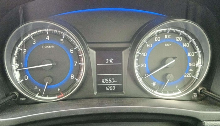 2019 Maruti Baleno DELTA PETROL 1.2, Petrol, Manual, 10,556 km, Odometer Image