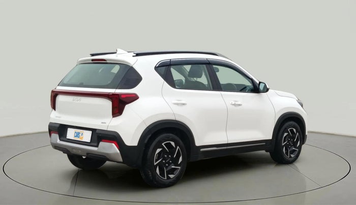 2024 KIA SONET HTX 1.5 AT, Diesel, Automatic, 11,051 km, Right Back Diagonal
