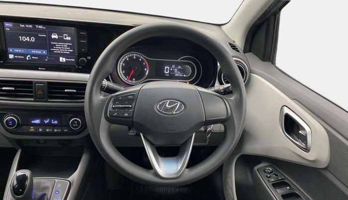 2021 Hyundai GRAND I10 NIOS SPORTZ AMT 1.2 KAPPA VTVT, Petrol, Automatic, 28,517 km, Steering Wheel Close Up