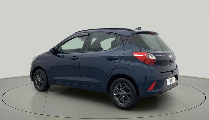 2021 Hyundai GRAND I10 NIOS SPORTZ AMT 1.2 KAPPA VTVT, Petrol, Automatic, 28,517 km, Left Back Diagonal