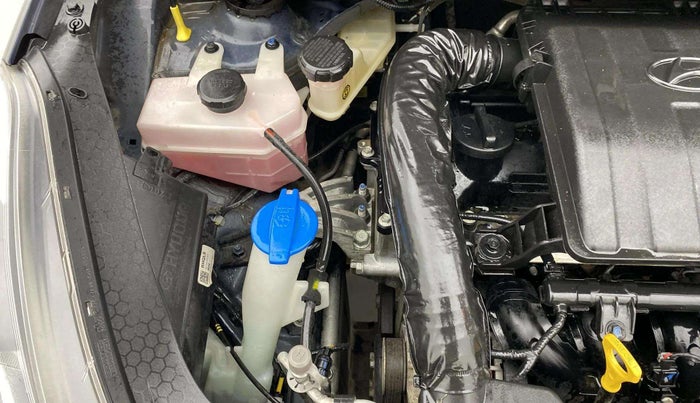 2021 Hyundai GRAND I10 NIOS SPORTZ AMT 1.2 KAPPA VTVT, Petrol, Automatic, 28,517 km, Engine View - Right