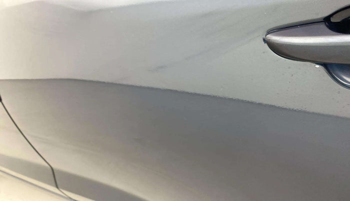 2021 Hyundai GRAND I10 NIOS SPORTZ AMT 1.2 KAPPA VTVT, Petrol, Automatic, 28,517 km, Rear left door - Door visor damaged
