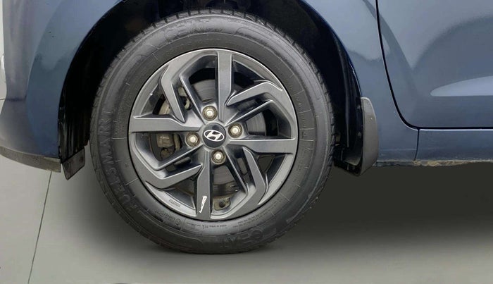 2021 Hyundai GRAND I10 NIOS SPORTZ AMT 1.2 KAPPA VTVT, Petrol, Automatic, 28,517 km, Left Front Wheel