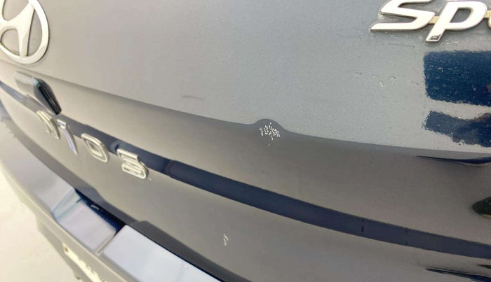 2021 Hyundai GRAND I10 NIOS SPORTZ AMT 1.2 KAPPA VTVT, Petrol, Automatic, 28,517 km, Dicky (Boot door) - Slightly dented