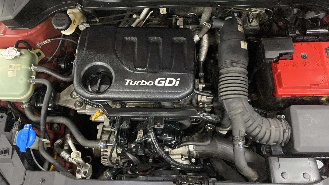 2020 Hyundai NEW I20 ASTA (O) 1.0 TURBO GDI DCT, Petrol, Automatic, 22,313 km, Engine View