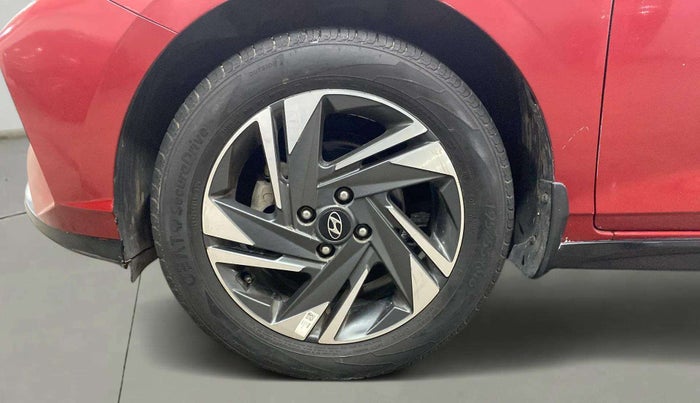 2020 Hyundai NEW I20 ASTA (O) 1.0 TURBO GDI DCT, Petrol, Automatic, 22,313 km, Left Front Wheel