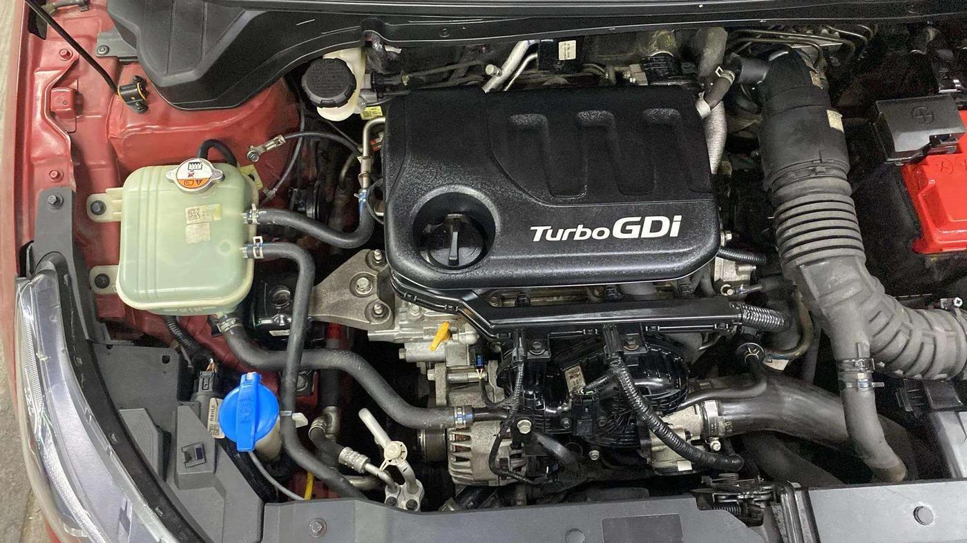 2020 Hyundai NEW I20 ASTA (O) 1.0 TURBO GDI DCT, Petrol, Automatic, 22,313 km, Engine View - Right