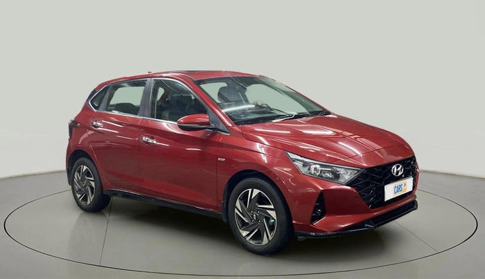 2020 Hyundai NEW I20 ASTA (O) 1.0 TURBO GDI DCT, Petrol, Automatic, 22,313 km, Right Front Diagonal