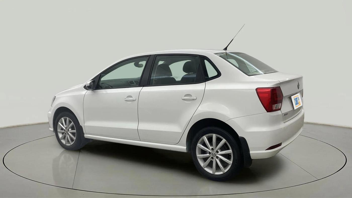2018 Volkswagen Ameo HIGHLINE PLUS 1.0L 16 ALLOY, Petrol, Manual, 44,983 km, Left Back Diagonal