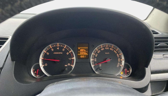 2013 Maruti Swift VXI, Petrol, Manual, 59,013 km, Odometer Image