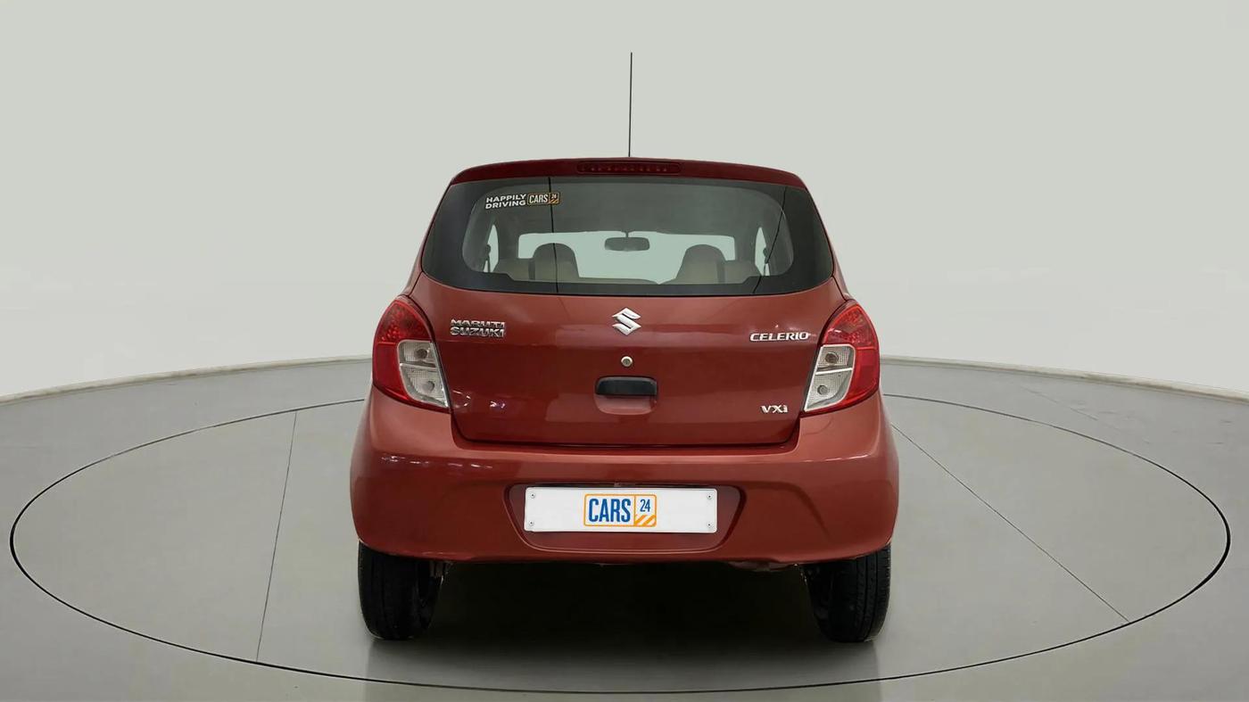 2014 Maruti Celerio VXI, Petrol, Manual, 71,502 km, Back/Rear
