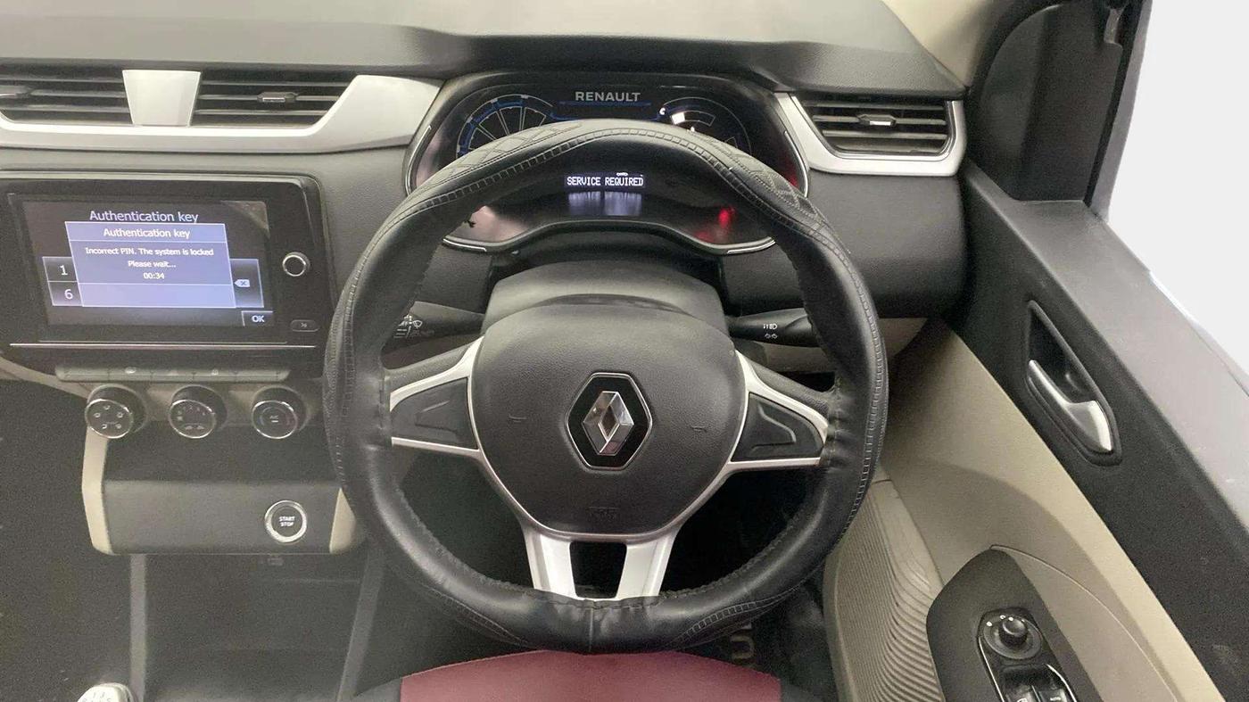 2019 Renault TRIBER RXZ, Petrol, Manual, 13,672 km, Steering Wheel Close Up