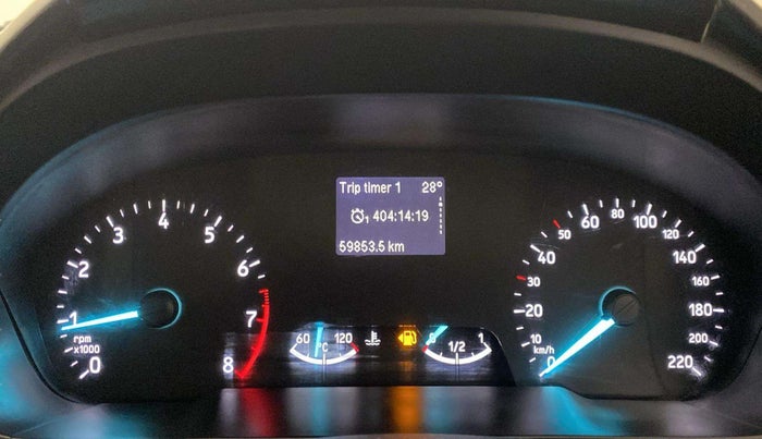 2018 Ford Ecosport TITANIUM + 1.5L PETROL, Petrol, Manual, 59,809 km, Odometer Image