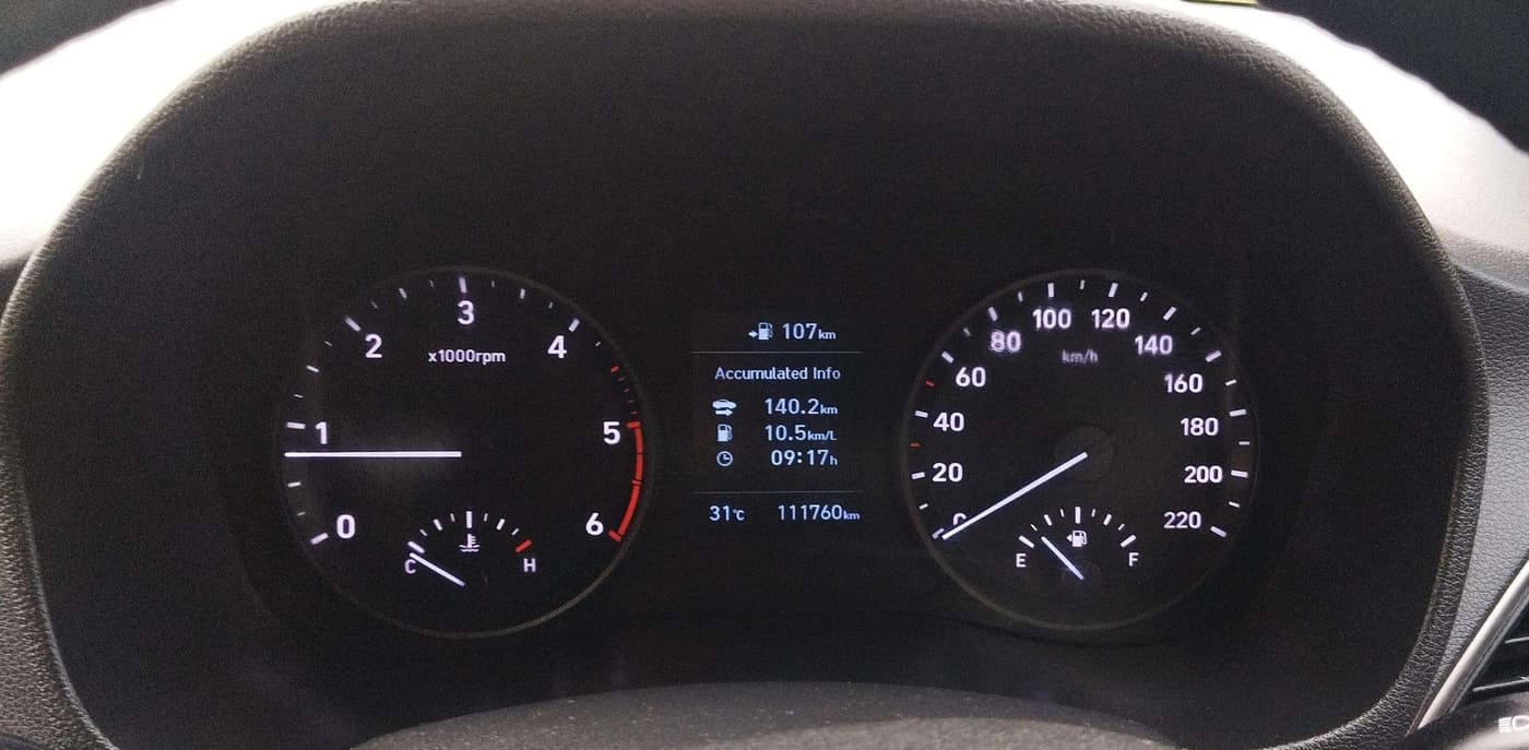2018 Hyundai Verna 1.6 SX (O) CRDI MT, Diesel, Manual, 1,11,752 km, Odometer Image
