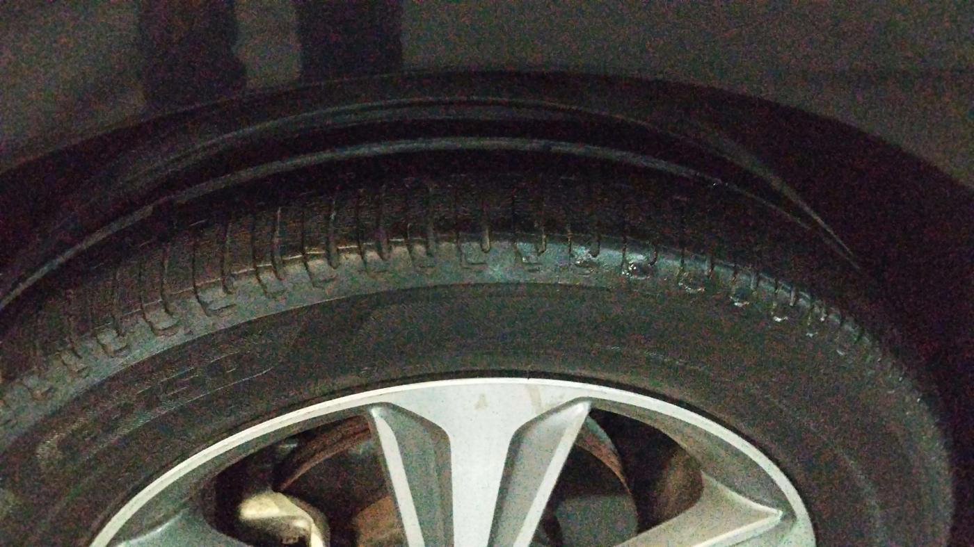 2018 Hyundai Verna 1.6 SX (O) CRDI MT, Diesel, Manual, 1,11,752 km, Left Front Tyre Tread