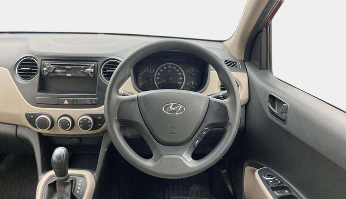 2016 Hyundai Grand i10 MAGNA AT 1.2 KAPPA VTVT, Petrol, Automatic, 14,250 km, Steering Wheel Close Up