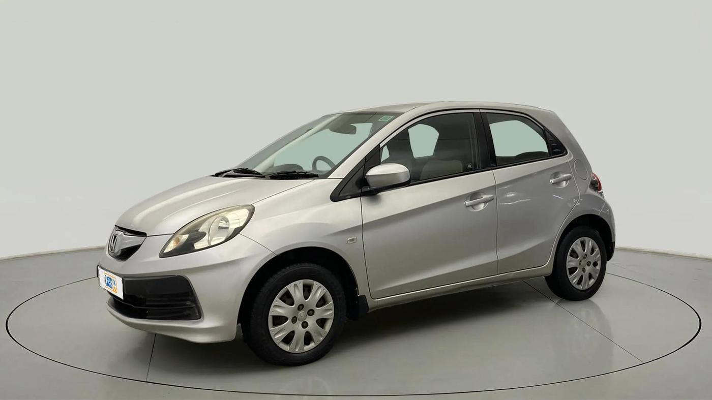 2013 Honda Brio S MT, Petrol, Manual, 34,218 km, Left Front Diagonal