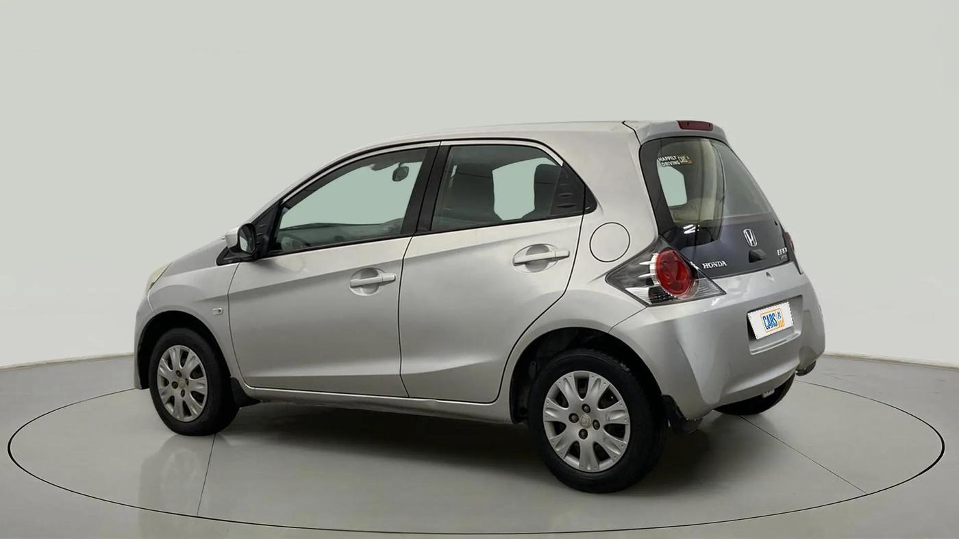 2013 Honda Brio S MT, Petrol, Manual, 34,218 km, Left Back Diagonal