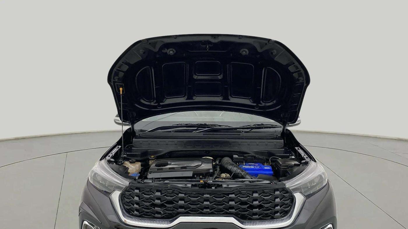 2021 KIA SONET HTX 1.5, Diesel, Manual, 1,00,057 km, Open Bonet