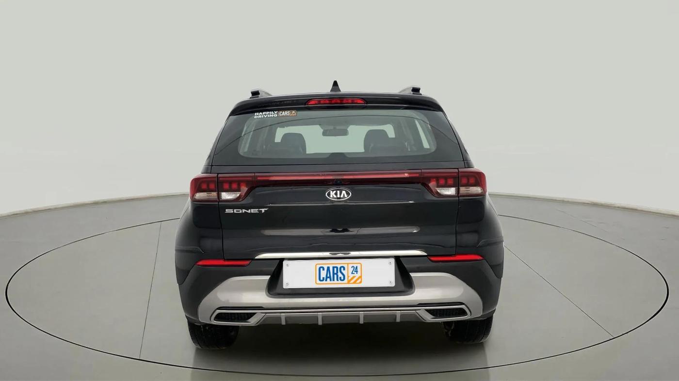 2021 KIA SONET HTX 1.5, Diesel, Manual, 1,00,057 km, Back/Rear