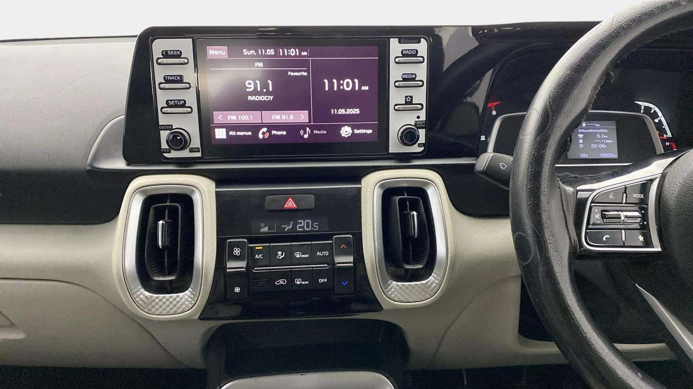 2021 KIA SONET HTX 1.5, Diesel, Manual, 1,00,057 km, Air Conditioner