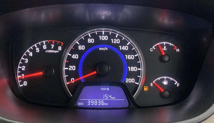 2016 Hyundai Grand i10 SPORTZ 1.2 KAPPA VTVT, Petrol, Manual, 39,805 km, Odometer Image