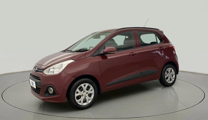 2016 Hyundai Grand i10 SPORTZ 1.2 KAPPA VTVT, Petrol, Manual, 39,805 km, Left Front Diagonal