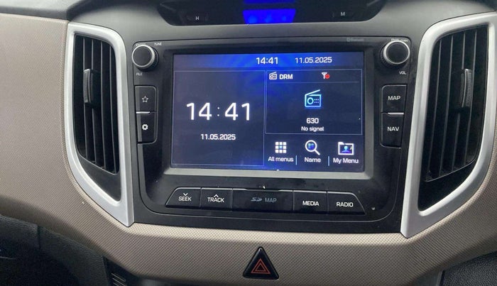 2018 Hyundai Creta SX AT 1.6 DIESEL, Diesel, Automatic, 93,610 km, Infotainment system - GPS Card not working/missing