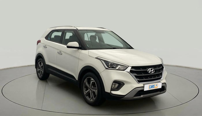 2018 Hyundai Creta SX AT 1.6 DIESEL, Diesel, Automatic, 93,610 km, Right Front Diagonal